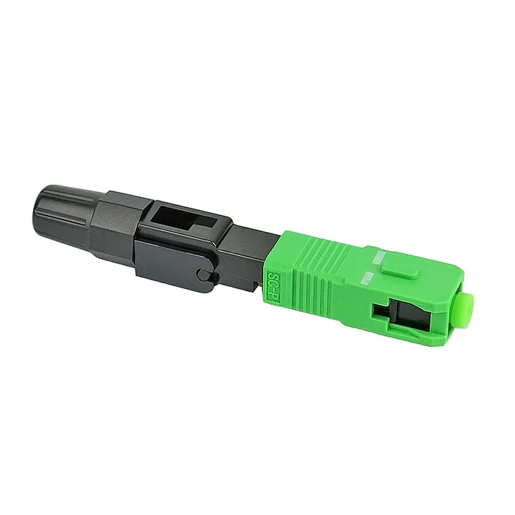 Simplex Singlemode SC/APC Fiber Fast Connectors